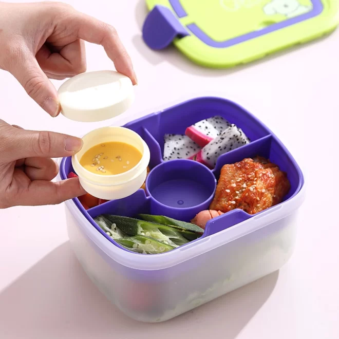 Light Plastic Bento Box Containers Wholesale, Bulk Buy Lunch Boxes-4