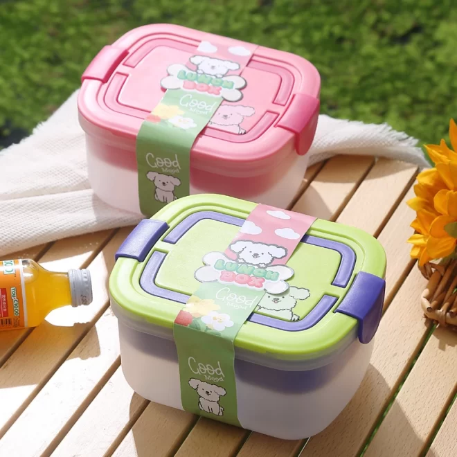 Light Plastic Bento Box Containers Wholesale, Bulk Buy Lunch Boxes-6