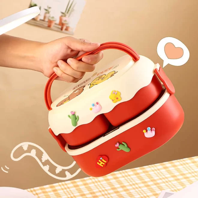 Custom Kids Lunch Box, Wholesale Bento Boxes With Handle-4