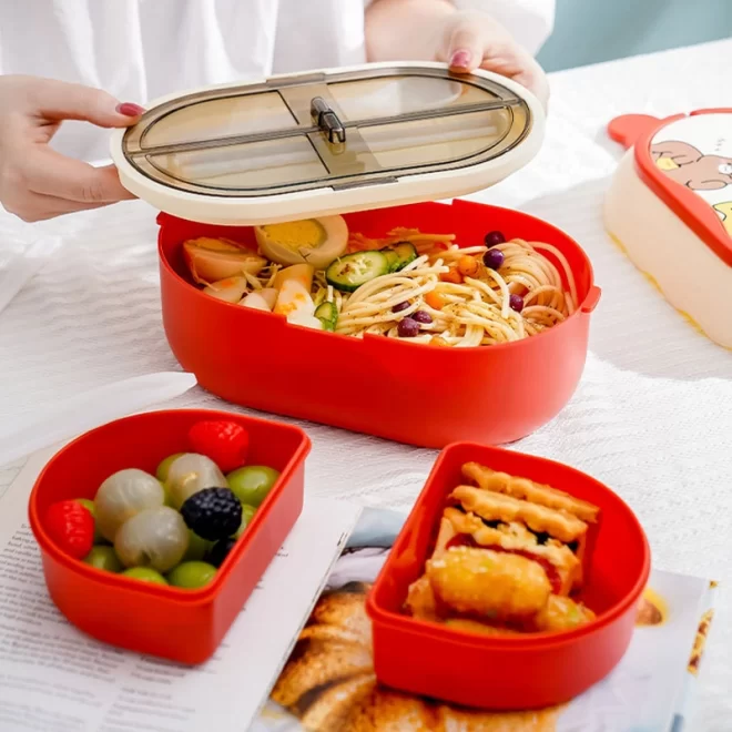 Custom Kids Lunch Box, Wholesale Bento Boxes With Handle-5