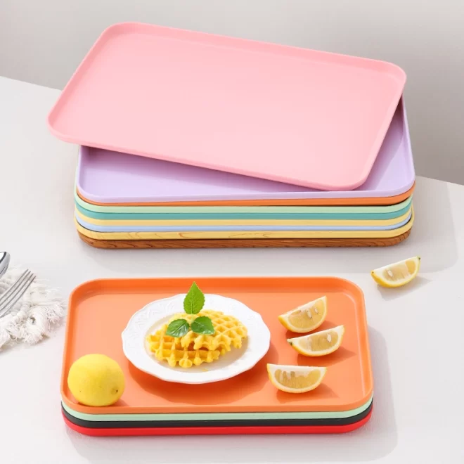 BPA-Free Restaurant Serving Trays Wholesale, Fast Food Trays Bulk-4