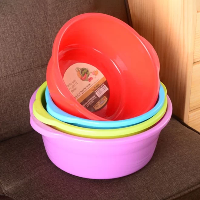 Thickened Durable Plastic Wash Basins Wholesale With Handle-3
