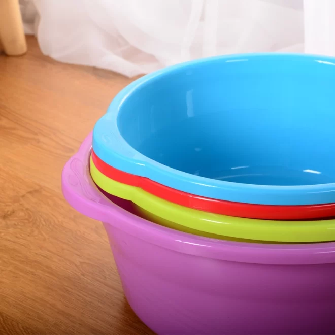 Thickened Durable Plastic Wash Basins Wholesale With Handle-5
