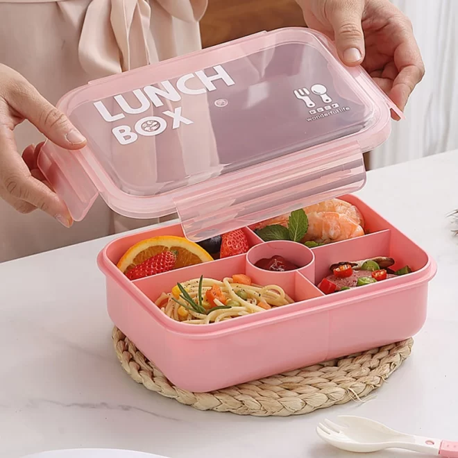 custom-lunch-box-kids-five-compartment-plastic-lunch-box-wholesale-4