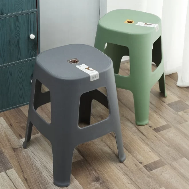 Stackable Plastic Chairs In Bulk, Custom-Made Plastic Stools-4